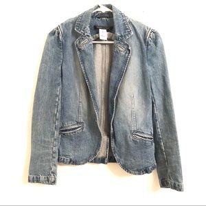Marc Jacobs denim blazer. Size 4.